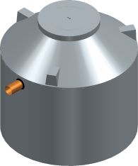 Abwassersammelgruben aus Beton